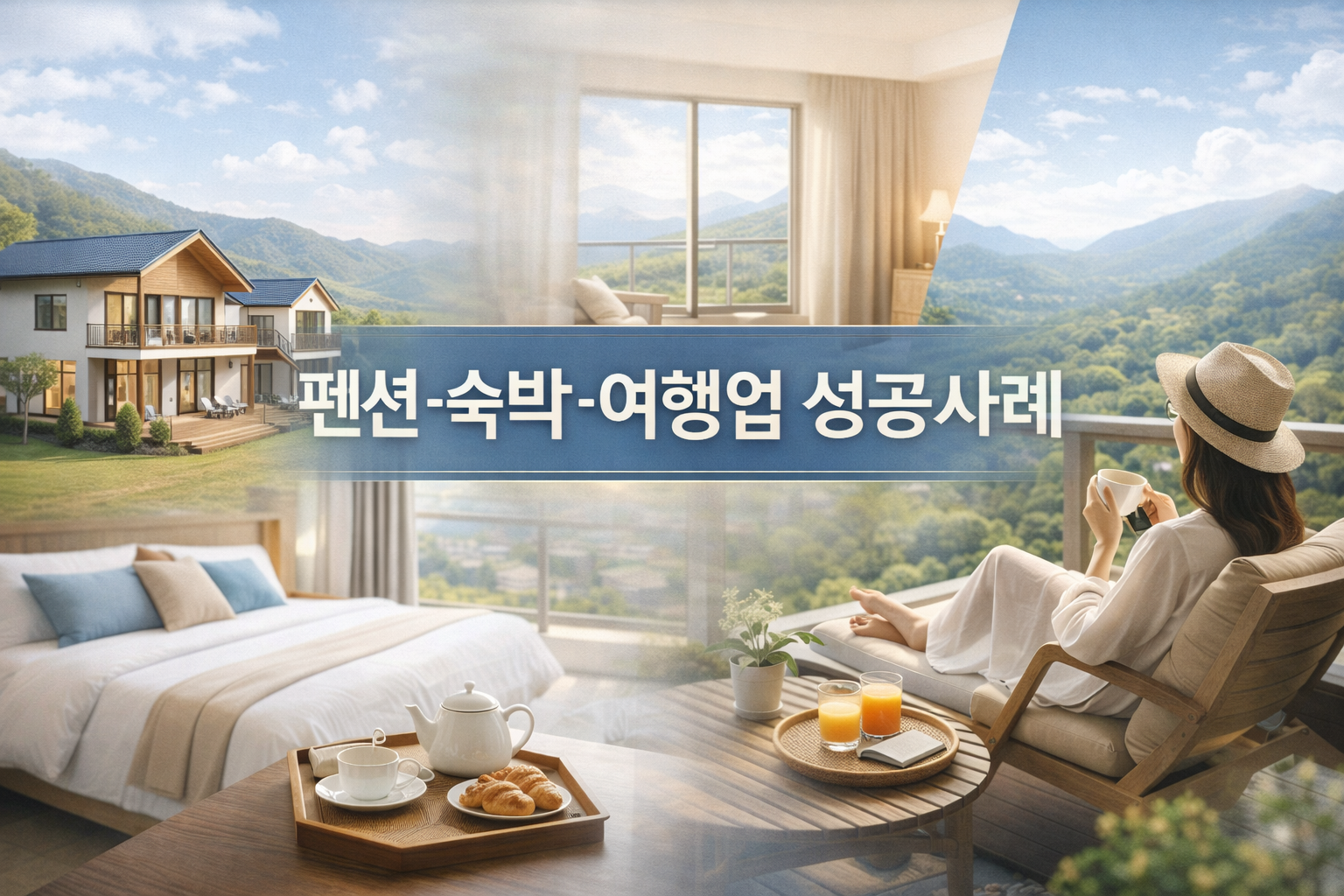 펜션·숙박·여행업 성공사례 이미지